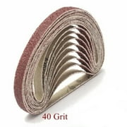 50pcs 330mm x 10mm Abrasive Sanding Belts for Wood and Metal Polishing